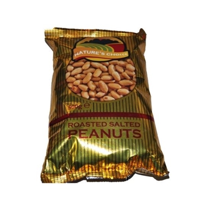 Picture of NATURE CHOICE SALTED PEANUTS 500GR
